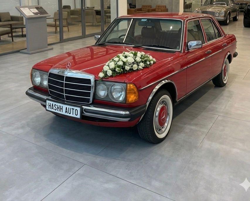 Mercedes Benz W123 Red