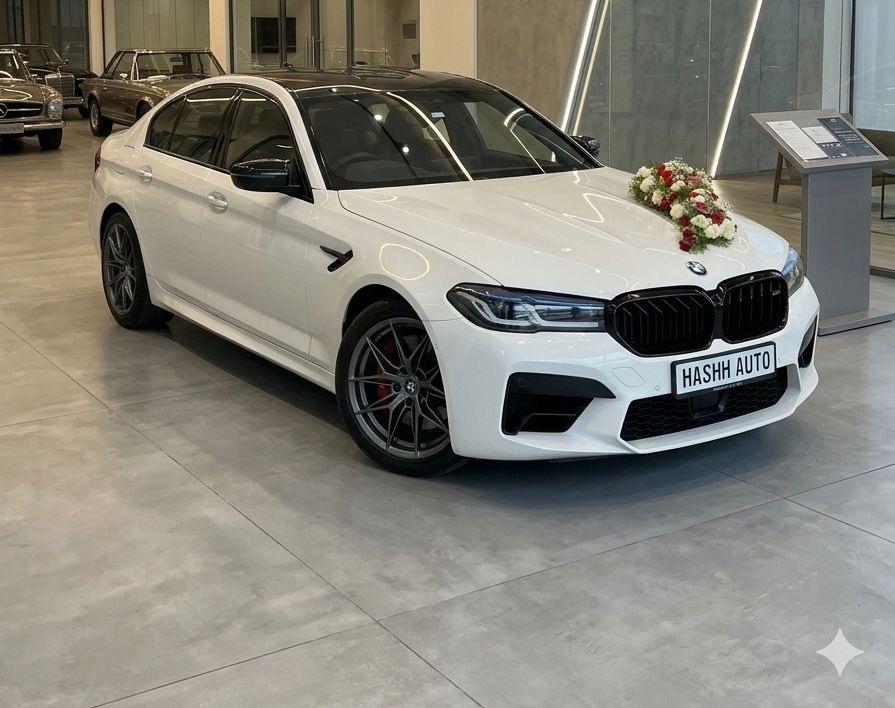 BMW M5 White