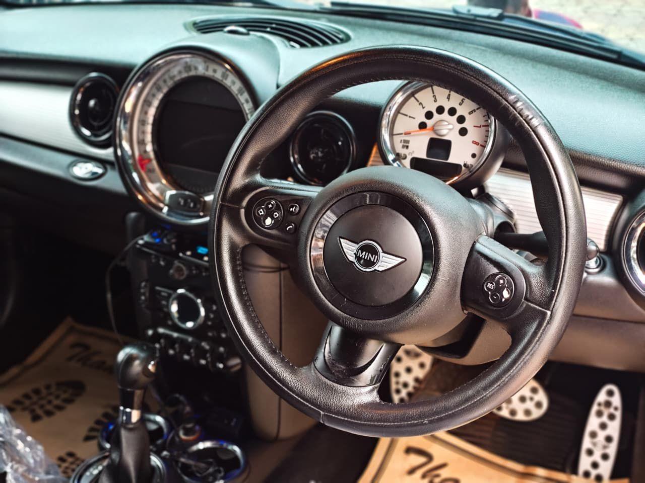 Mini Cooper Convertible Blue